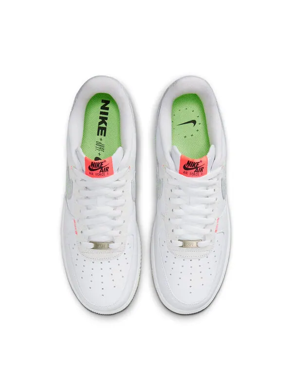 Кроссовки air force 1 '07 lv8 'just stitch it - white coconut milk' Nike — изображение 4 из 4, белый/серый