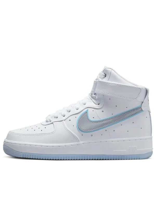 Кроссовки air force 1 высокие Nike — изображение 1 из 4, белый/синий
