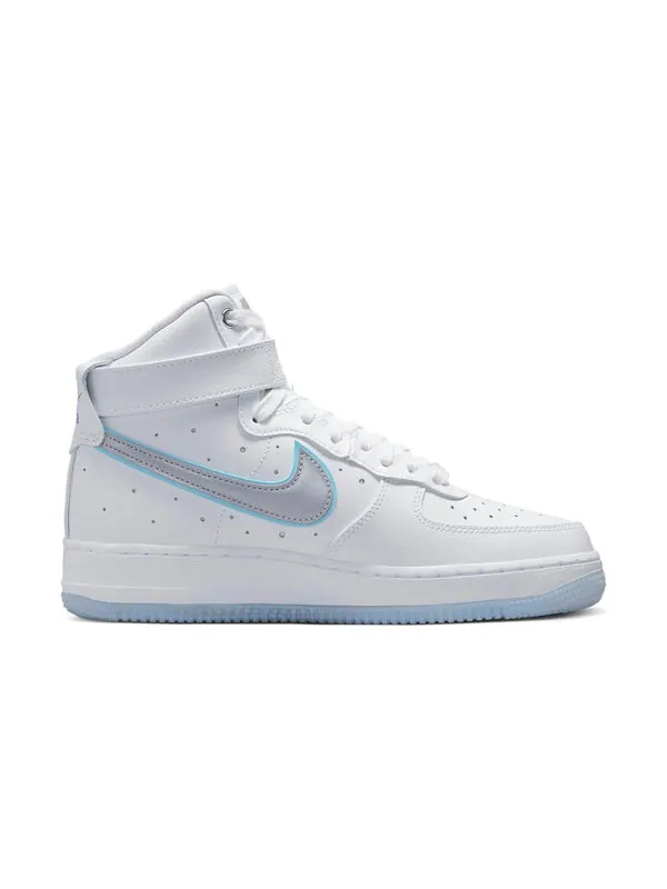 Кроссовки air force 1 высокие Nike — изображение 2 из 4, белый/синий