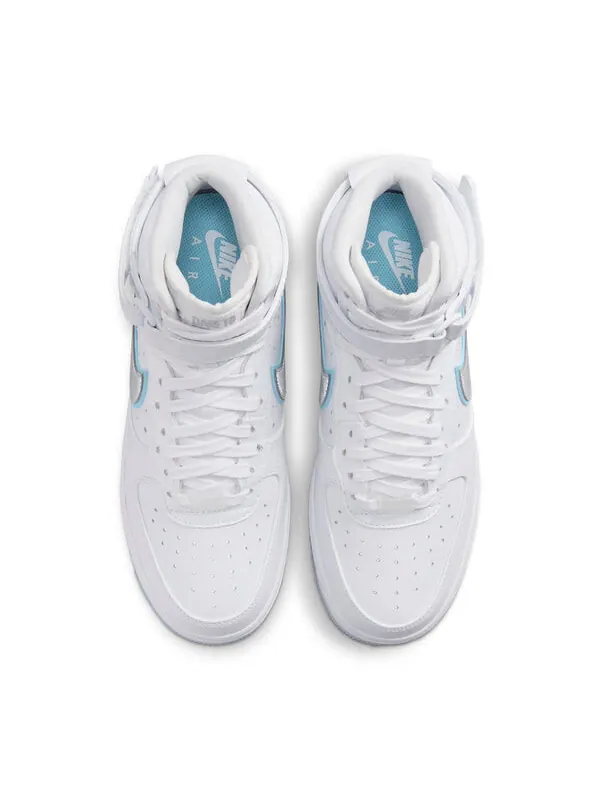 Кроссовки air force 1 высокие Nike — изображение 4 из 4, белый/синий