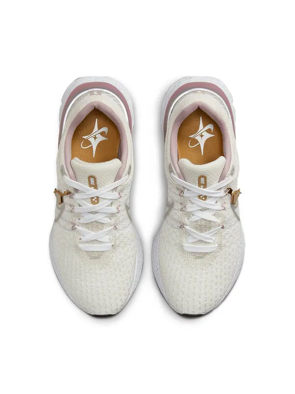 Кроссовки react infinity run flyknit 3 Nike — изображение 4 из 4, коричневый