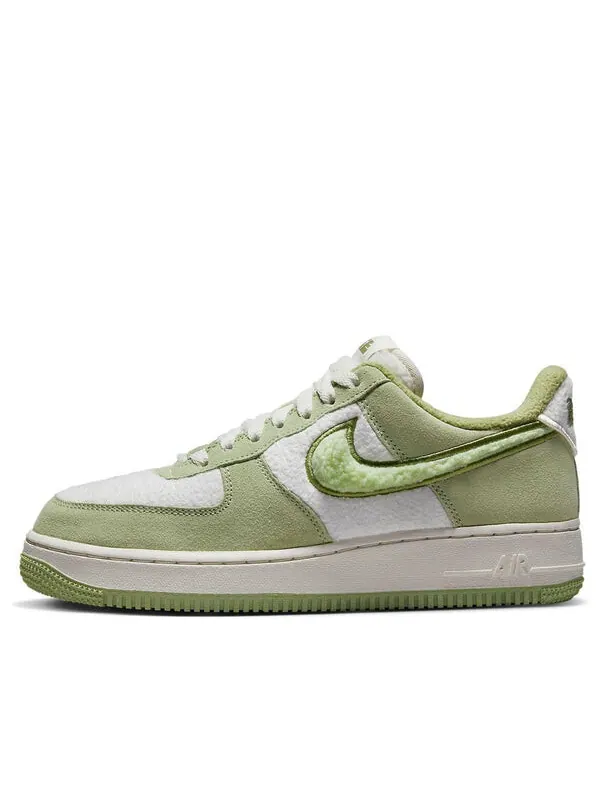 Кроссовки air force 1 '07 lx 'fleece - honeydew' Nike — изображение 1 из 4, зеленый