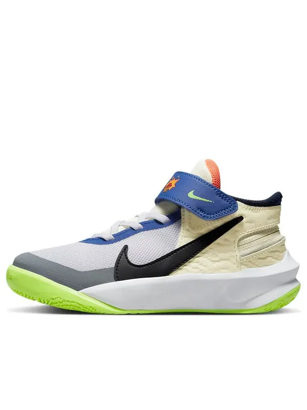 Кроссовки команда hustle d 10 flyease Nike — изображение 1 из 4, серый/зеленый