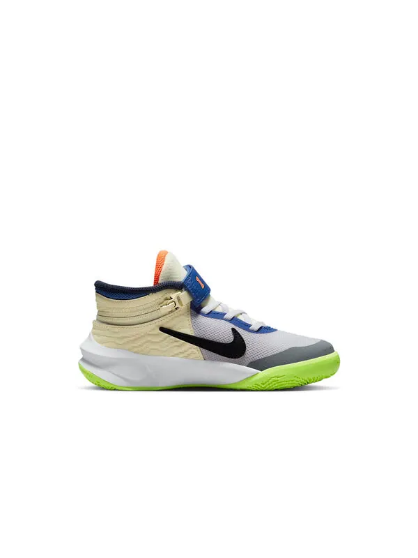 Кроссовки команда hustle d 10 flyease Nike — изображение 2 из 4, серый/зеленый