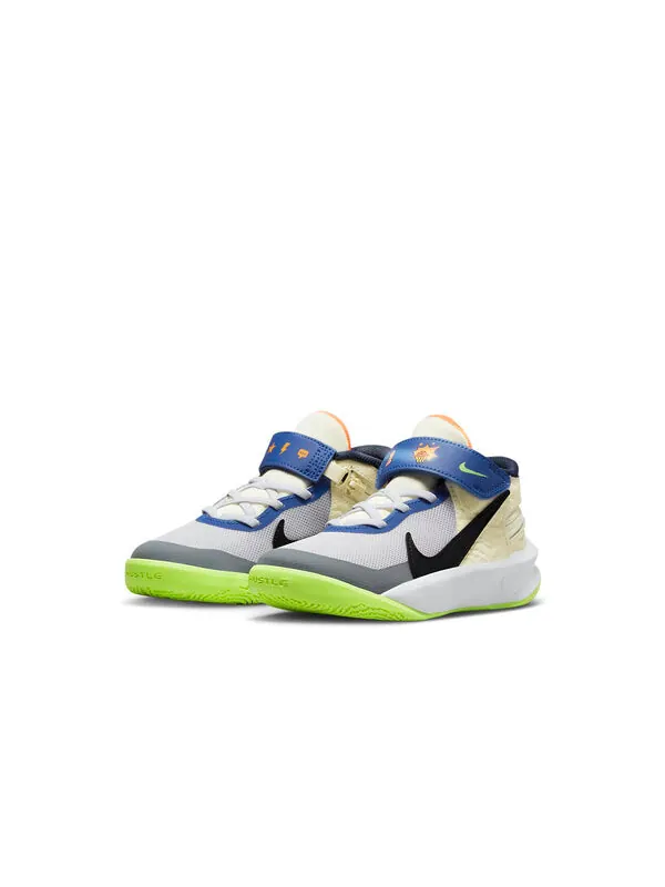 Кроссовки команда hustle d 10 flyease Nike — изображение 3 из 4, серый/зеленый