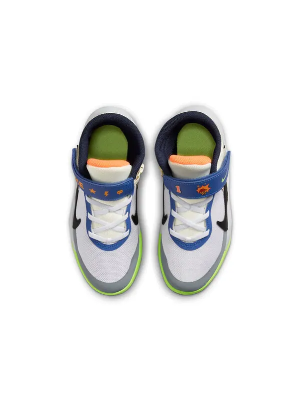 Кроссовки команда hustle d 10 flyease Nike — изображение 4 из 4, серый/зеленый