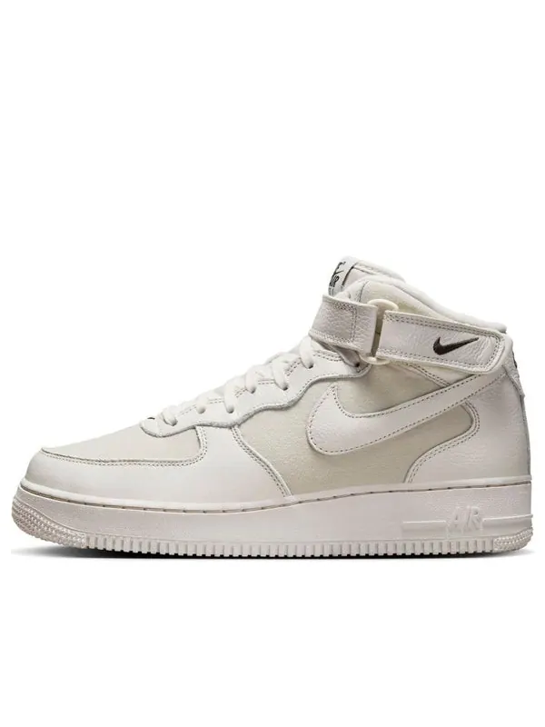 Кроссовки air force 1 mid 'light bone' Nike — изображение 1 из 4, светлый/серый/бежевый