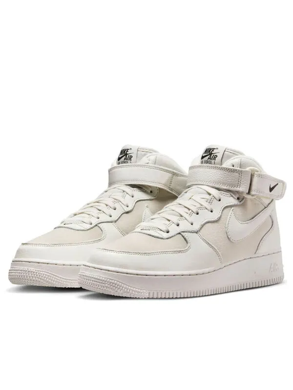Кроссовки air force 1 mid 'light bone' Nike — изображение 2 из 4, светлый/серый/бежевый