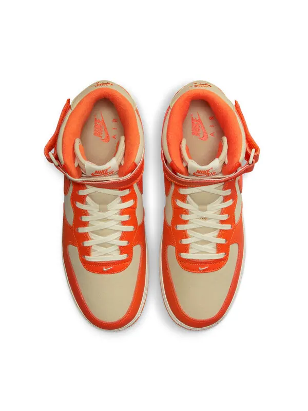 Кроссовки air force 1 mid Nike — изображение 4 из 4, оранжевый/коричневый