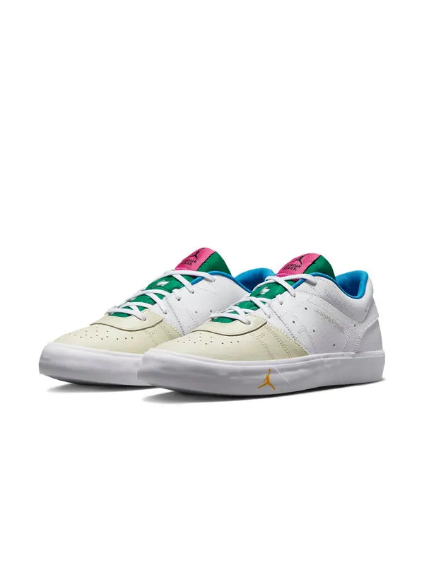 Кроссовки серии 1 обувь Air Jordan — изображение 3 из 4, белый/зеленый/желтый