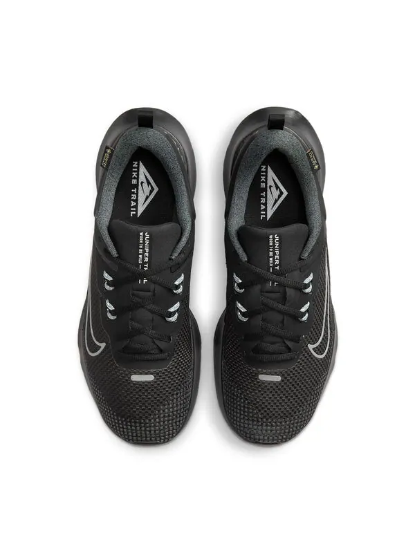 Кроссовки juniper trail 2 gore tex Nike — изображение 4 из 4, черный//серый