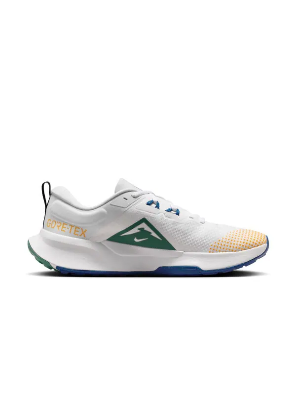 Кроссовки juniper trail 2 gore-tex 'white cedar black' Nike — изображение 2 из 4, белый//синий/черный