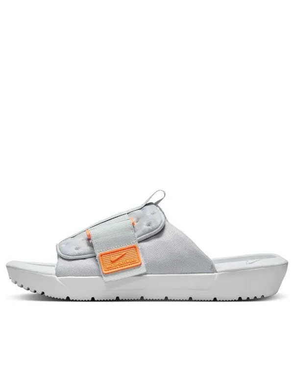 Тапочки Nike Asuna 3 'Light Smoke Grey Bright Mandarin' — изображение 1 из 4