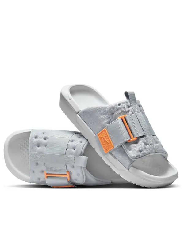 Тапочки Nike Asuna 3 'Light Smoke Grey Bright Mandarin' — изображение 3 из 4