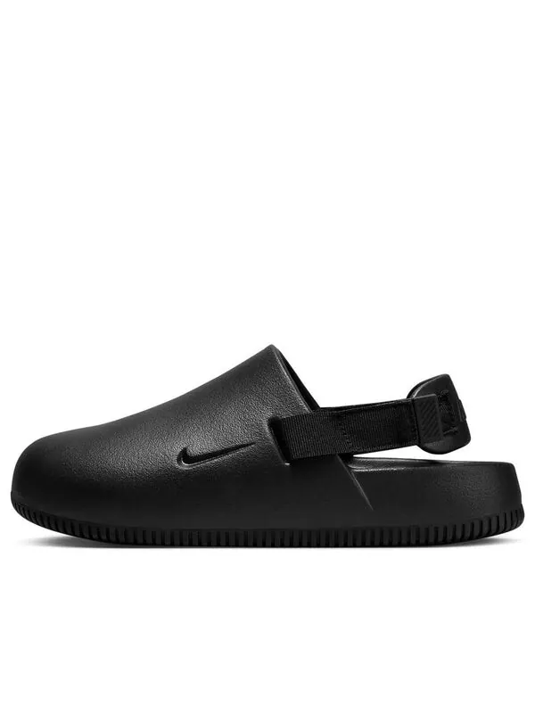Сандалии спокойные мулы Nike — изображение 1 из 4, черный/черный