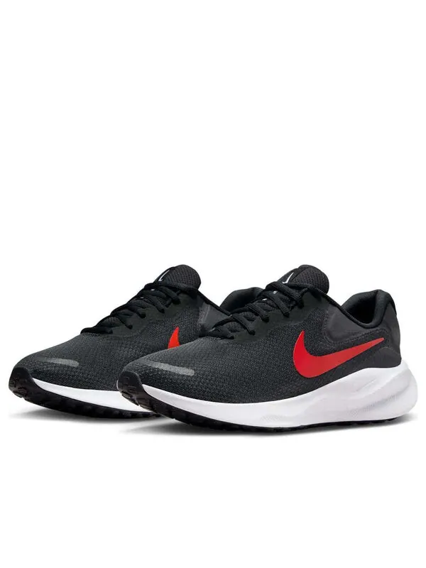 Кроссовки revolution 7 'black white university red' Nike — изображение 3 из 4, черный/белый/красный