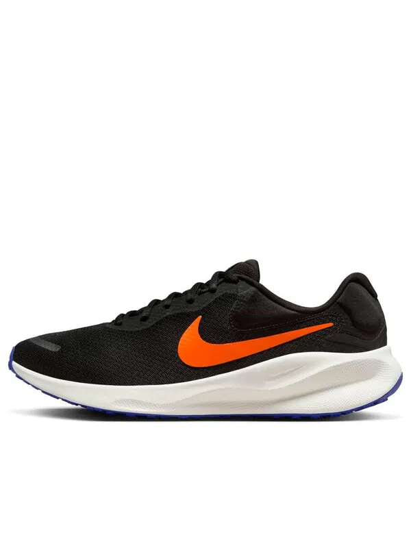 Кроссовки revolution 7 'black astronomy blue sail hyper crimson' Nike — изображение 1 из 4, черный/синий
