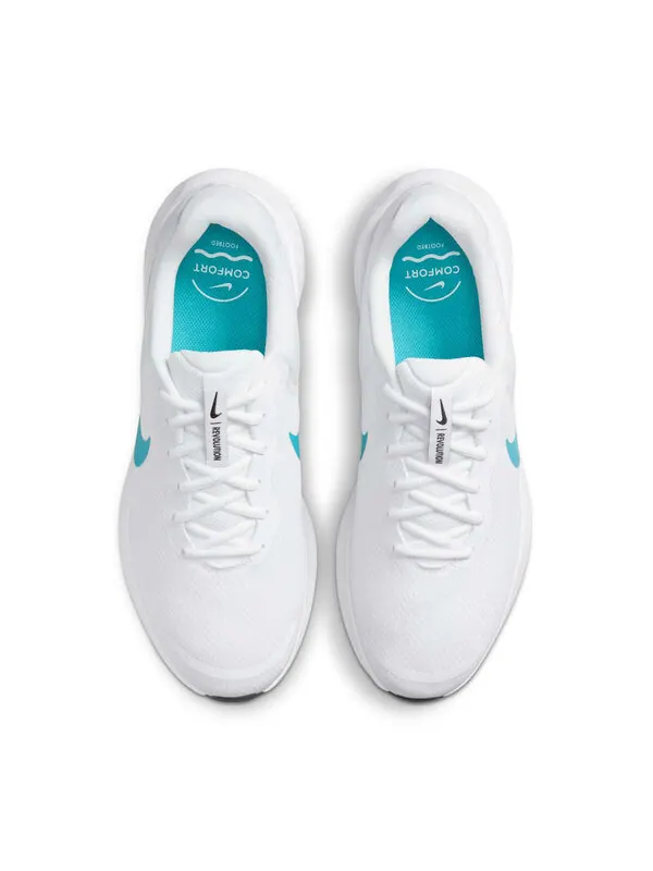 Кроссовки revolution 7 'white pure platinum dusty cactus' Nike — изображение 4 из 4, белый/платиновый