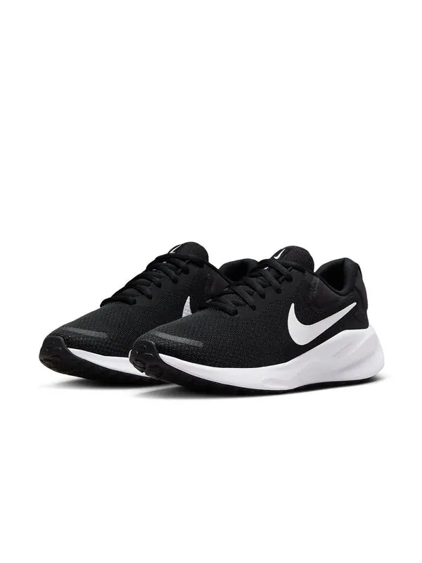 Кроссовки Revolution 7 кроссовки для бега по шоссе Nike — изображение 3 из 4, черный/белый