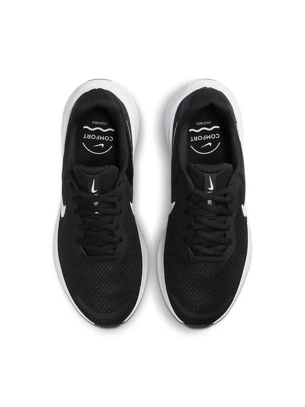 Кроссовки Revolution 7 кроссовки для бега по шоссе Nike — изображение 4 из 4, черный/белый