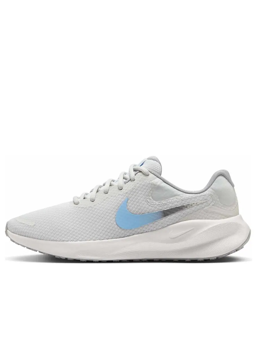 Кроссовки (WMNS) Nike Revolution 7 'Photon Dust Psychic Blue White' — изображение 1 из 6, серый