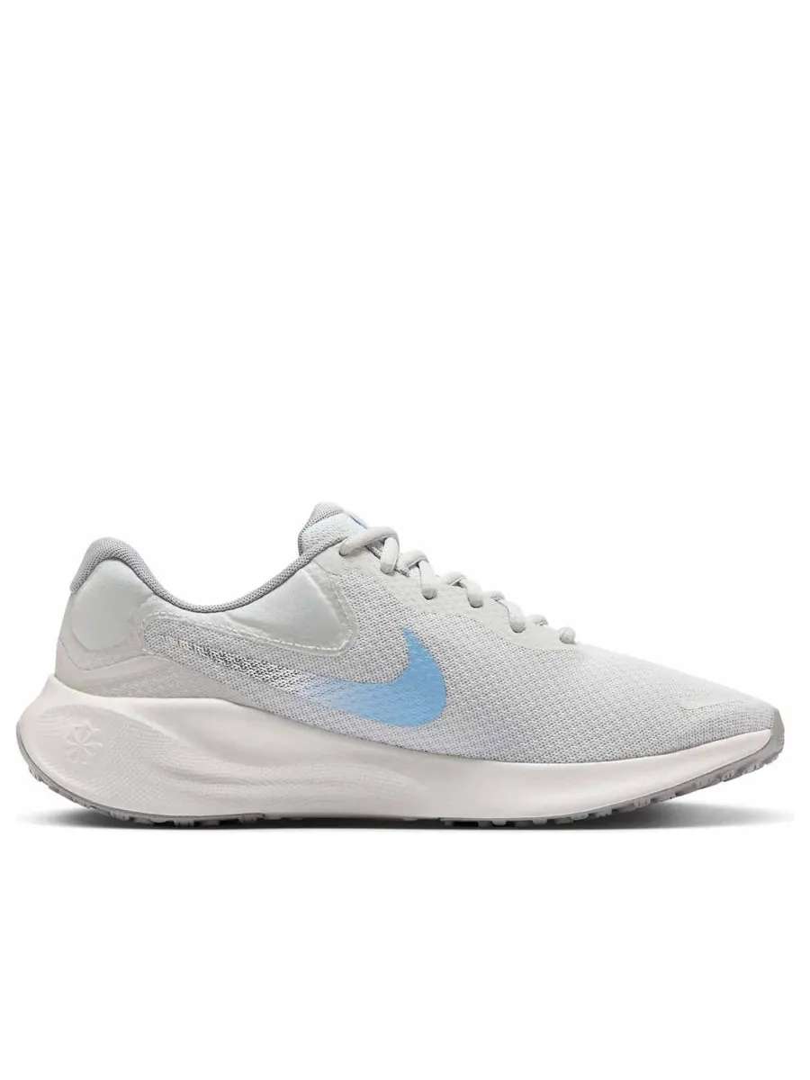 Кроссовки (WMNS) Nike Revolution 7 'Photon Dust Psychic Blue White' — изображение 2 из 6, серый