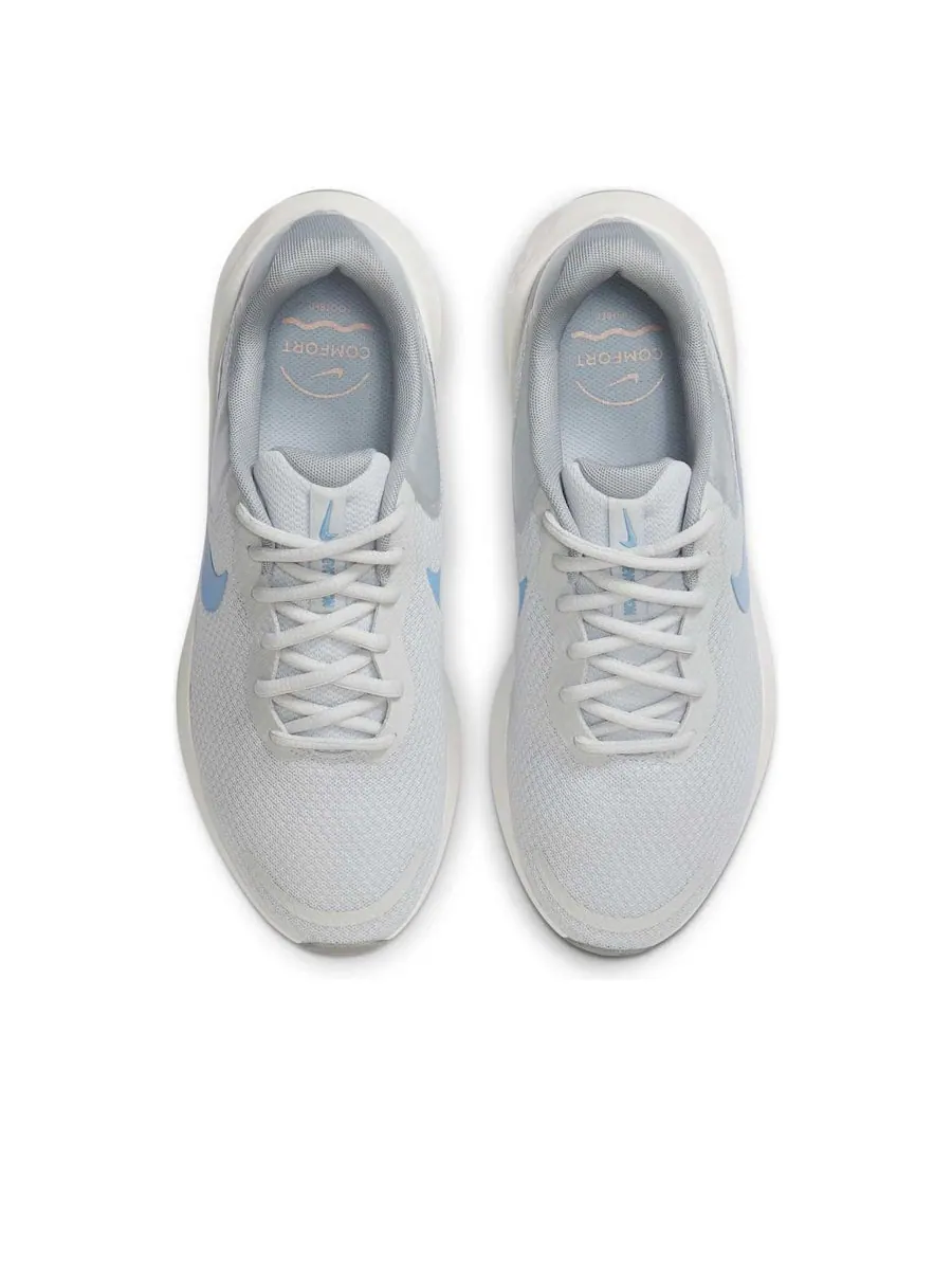 Кроссовки (WMNS) Nike Revolution 7 'Photon Dust Psychic Blue White' — изображение 4 из 6, серый
