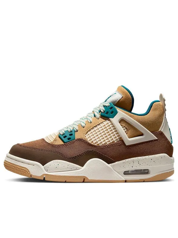 Кроссовки 4 retro 'cacao wow' Air Jordan — изображение 1 из 4, коричневый---зеленый