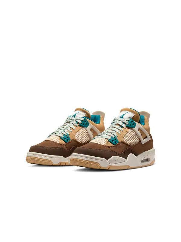 Кроссовки 4 retro 'cacao wow' Air Jordan — изображение 2 из 4, коричневый---зеленый