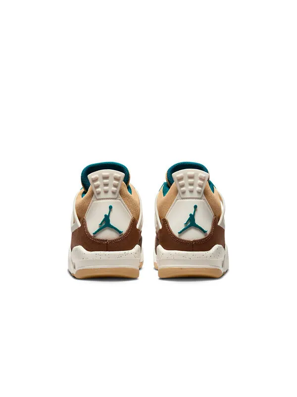 Кроссовки 4 retro 'cacao wow' Air Jordan — изображение 4 из 4, коричневый---зеленый