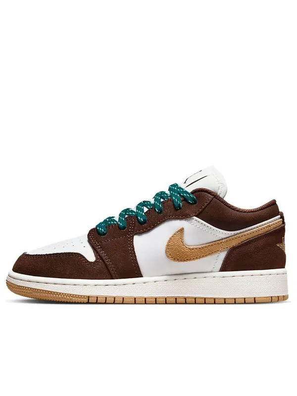 Кроссовки 1 low 'cacao wow' Air Jordan — изображение 1 из 4, зеленый
