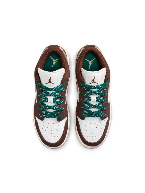 Кроссовки 1 low 'cacao wow' Air Jordan — изображение 4 из 4, зеленый