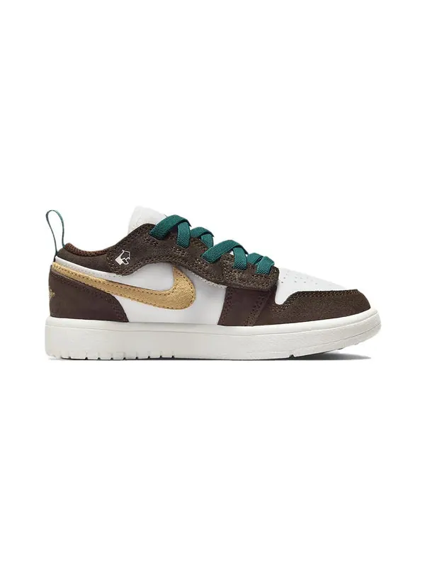 Кроссовки 1 low se 'cacao wow twine' Air Jordan — изображение 2 из 4, белый