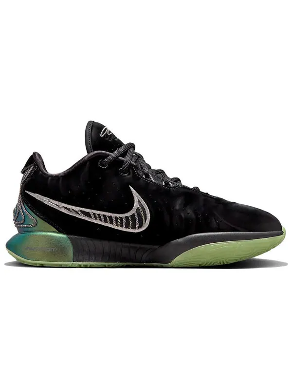 Кроссовки Nike LeBron 21 EP 'Tahitian' — изображение 2 из 4, черный/зеленый