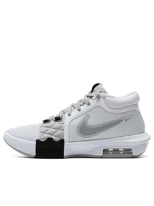 Кроссовки LeBron Witness 8 EP 'White Light Smoke Grey Black' — изображение 1 из 4