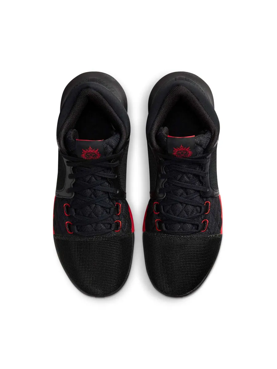Кроссовки Nike LeBron Witness 8 EP 'Black University Red' — изображение 4 из 6, черный