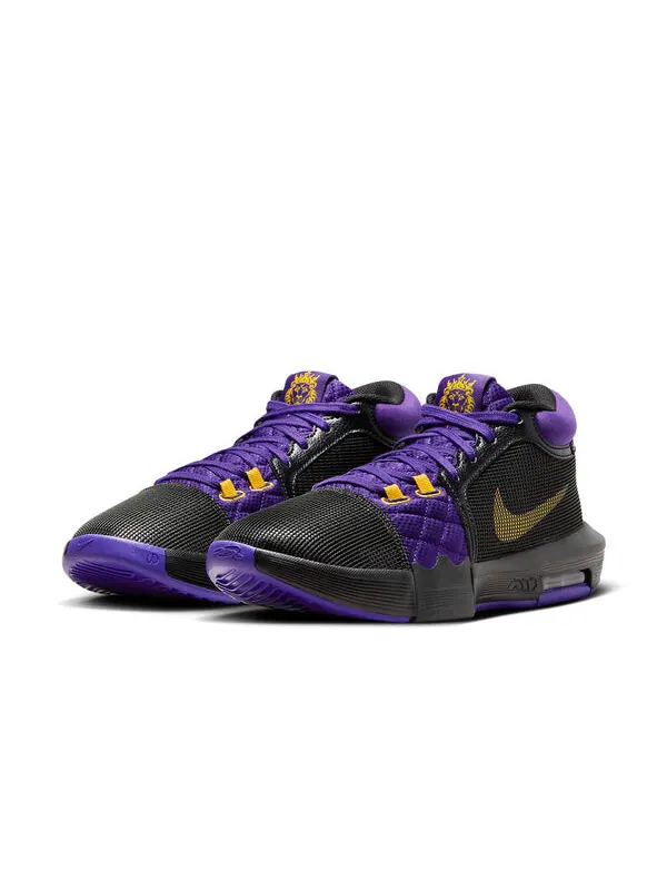 Кроссовки Nike LeBron Witness 8 'Lakers' — изображение 2 из 4