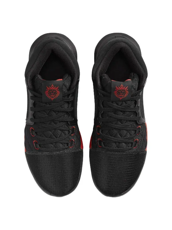 Кроссовки lebron witness 8 'black university red' Nike — изображение 4 из 4, черный/красный/белый