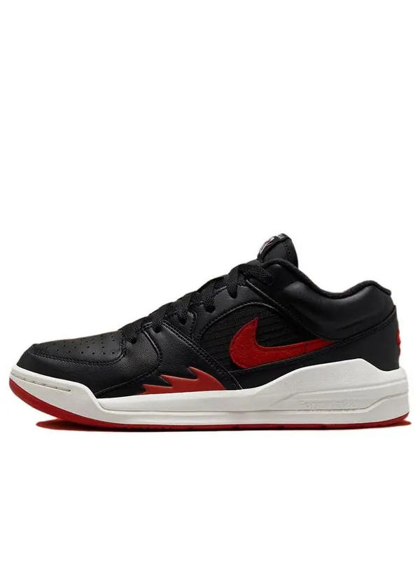 Кроссовки (WMNS) Air Jordan Stadium 90 'Black Gym Red' — изображение 1 из 4, черный/белый//красный