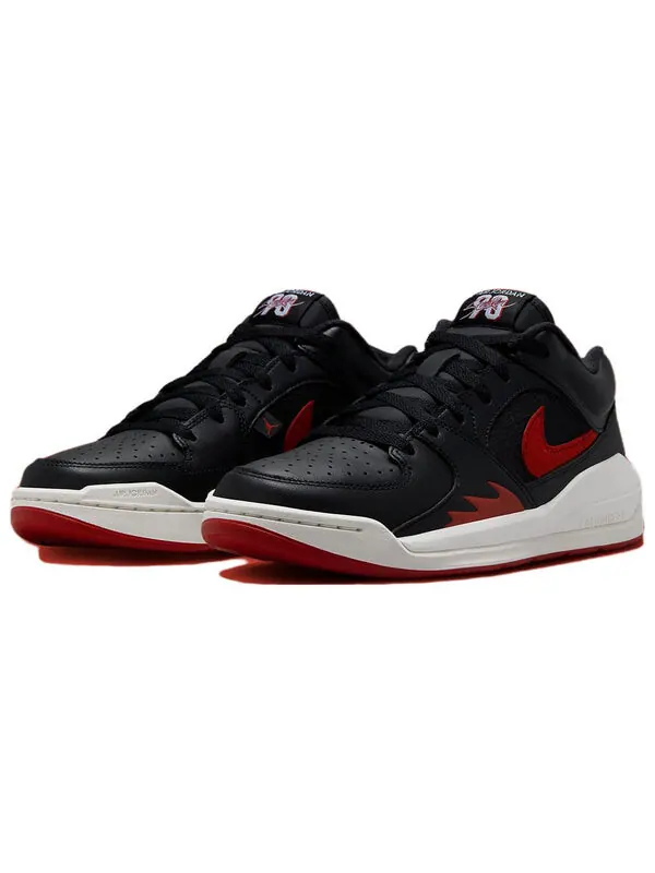 Кроссовки (WMNS) Air Jordan Stadium 90 'Black Gym Red' — изображение 4 из 4, черный/белый//красный