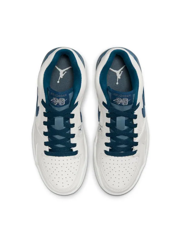Кроссовки stadium 90 'sail ozone blue' Air Jordan — изображение 3 из 4, коричневый-черный