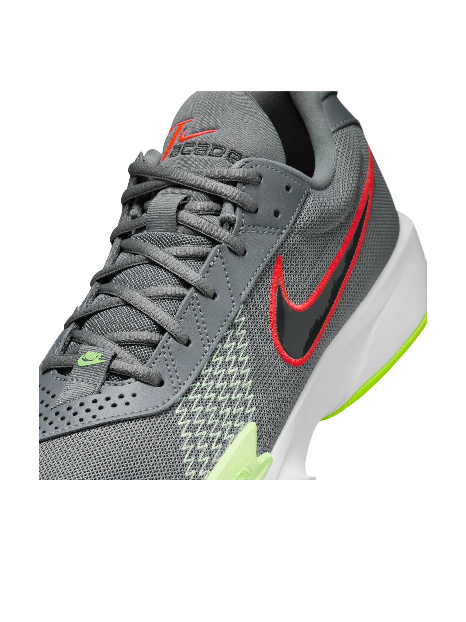 Nike Air Zoom GT Cut Academy 'Smoke Grey Barely Volt Crimson' — изображение 7 из 7