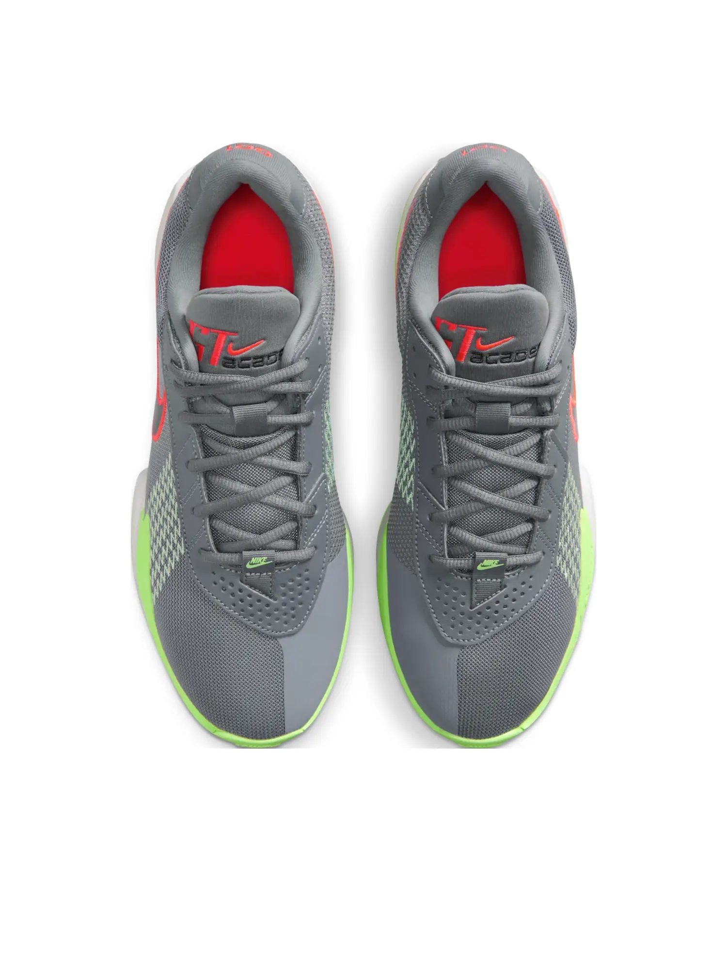 Кроссовки Nike Air Zoom GT Cut Academy 'Smoke Grey Barely Volt Crimson' — изображение 4 из 7, серый