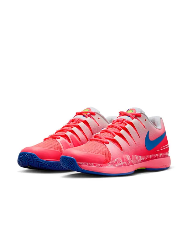 Кроссовки zoom vapor 9.5 tour 'cocktail - hot punch racer blue' Nike — изображение 2 из 4, синий--белый