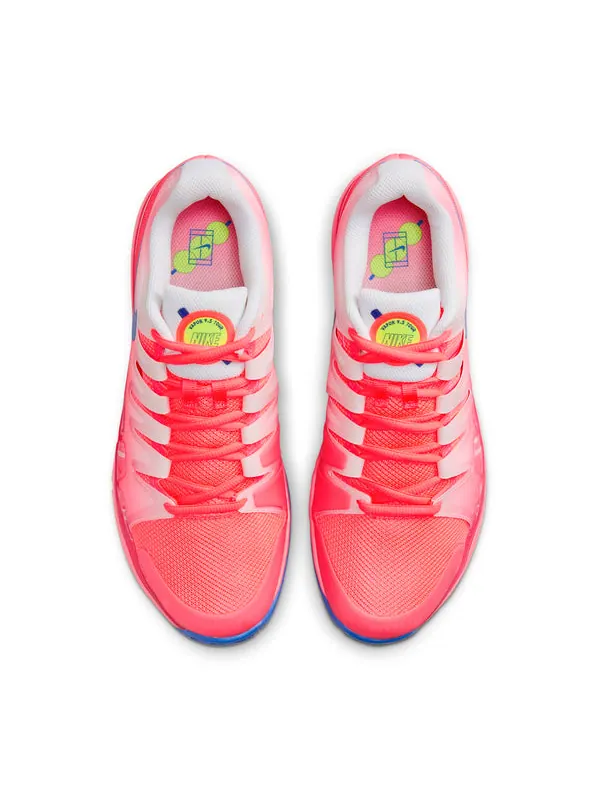Кроссовки zoom vapor 9.5 tour 'cocktail - hot punch racer blue' Nike — изображение 3 из 4, синий--белый