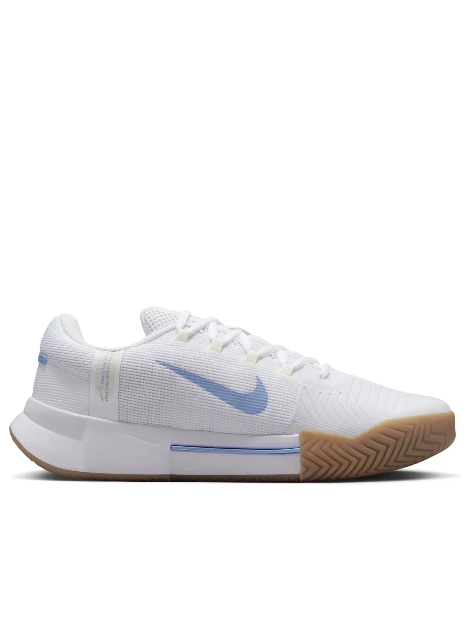 Мужские кроссовки с шнуровкой Nike Zoom GP Challenge 1 HC — изображение 5 из 6, белый