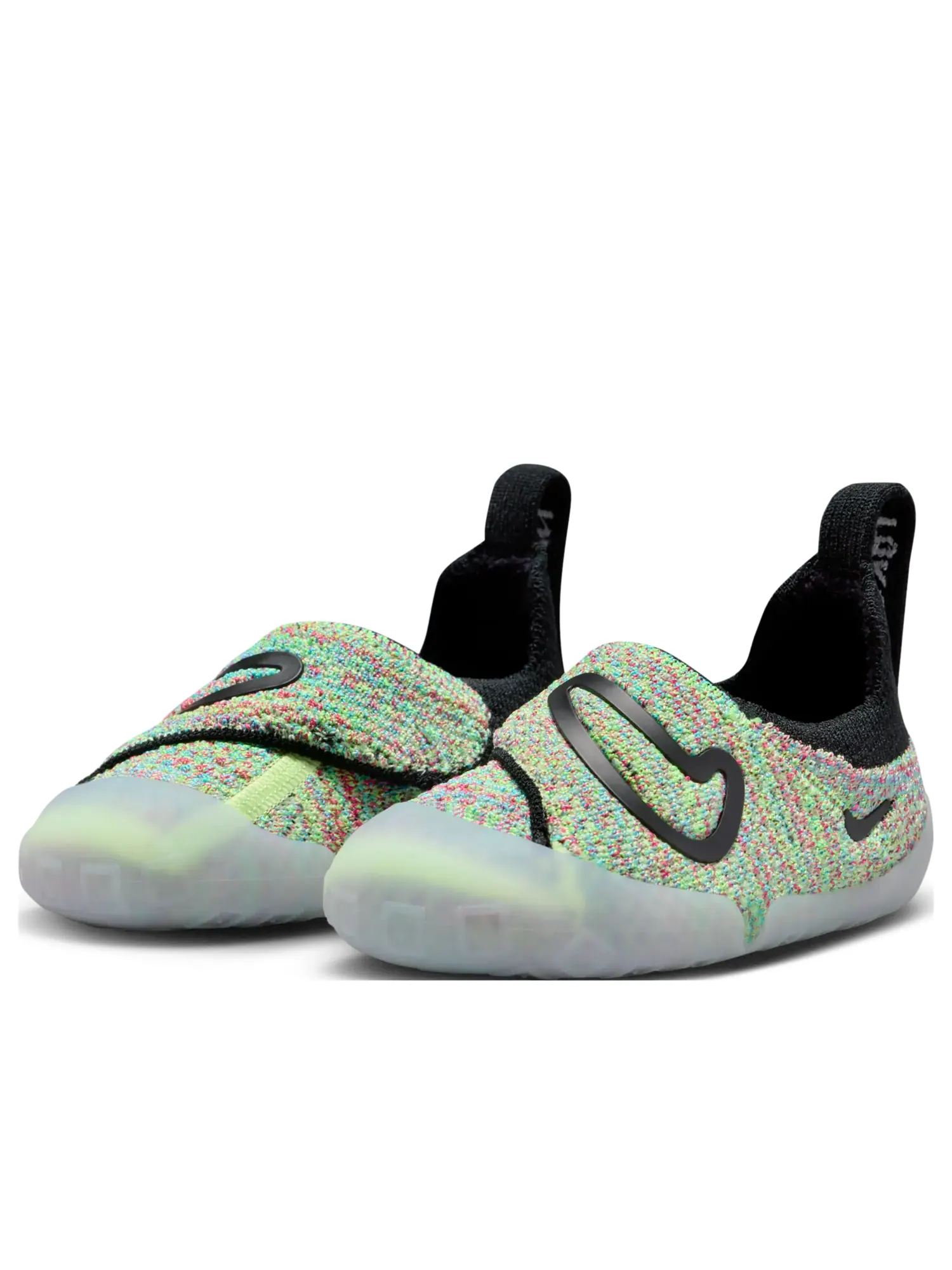 Кроссовки (TD) Nike Swoosh 1 'Green Strike Baltic Blue Rush Pink' — изображение 4 из 6, мульти