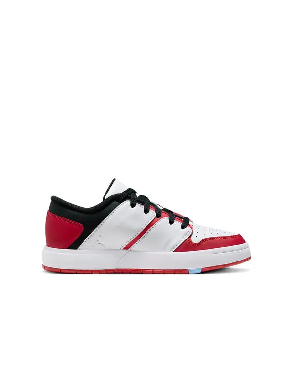 Кроссовки nu retro 1 low gs Air Jordan — изображение 2 из 4, белый/черный/красный