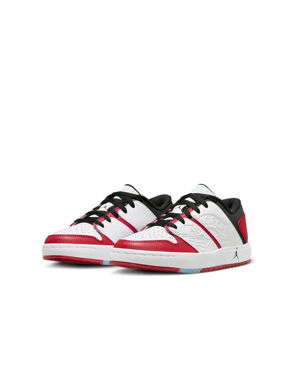 Кроссовки nu retro 1 low gs Air Jordan — изображение 3 из 4, белый/черный/красный