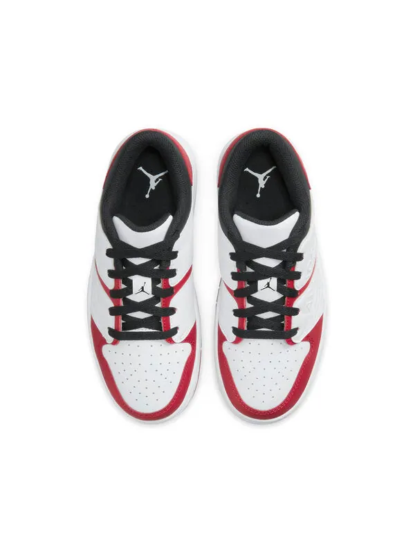 Кроссовки nu retro 1 low gs Air Jordan — изображение 4 из 4, белый/черный/красный